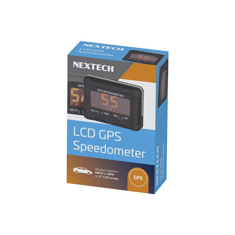 GPS Wireless Digital Speedometer LCD Display Km/h or Knots Ideal For ...