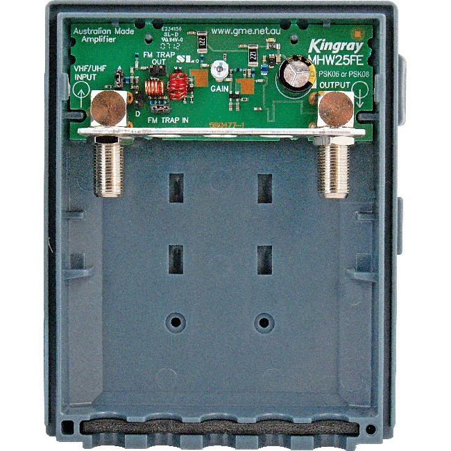 Kingray KINGRAY 25Db Economy 'F' Type Masthead Amp With 760971