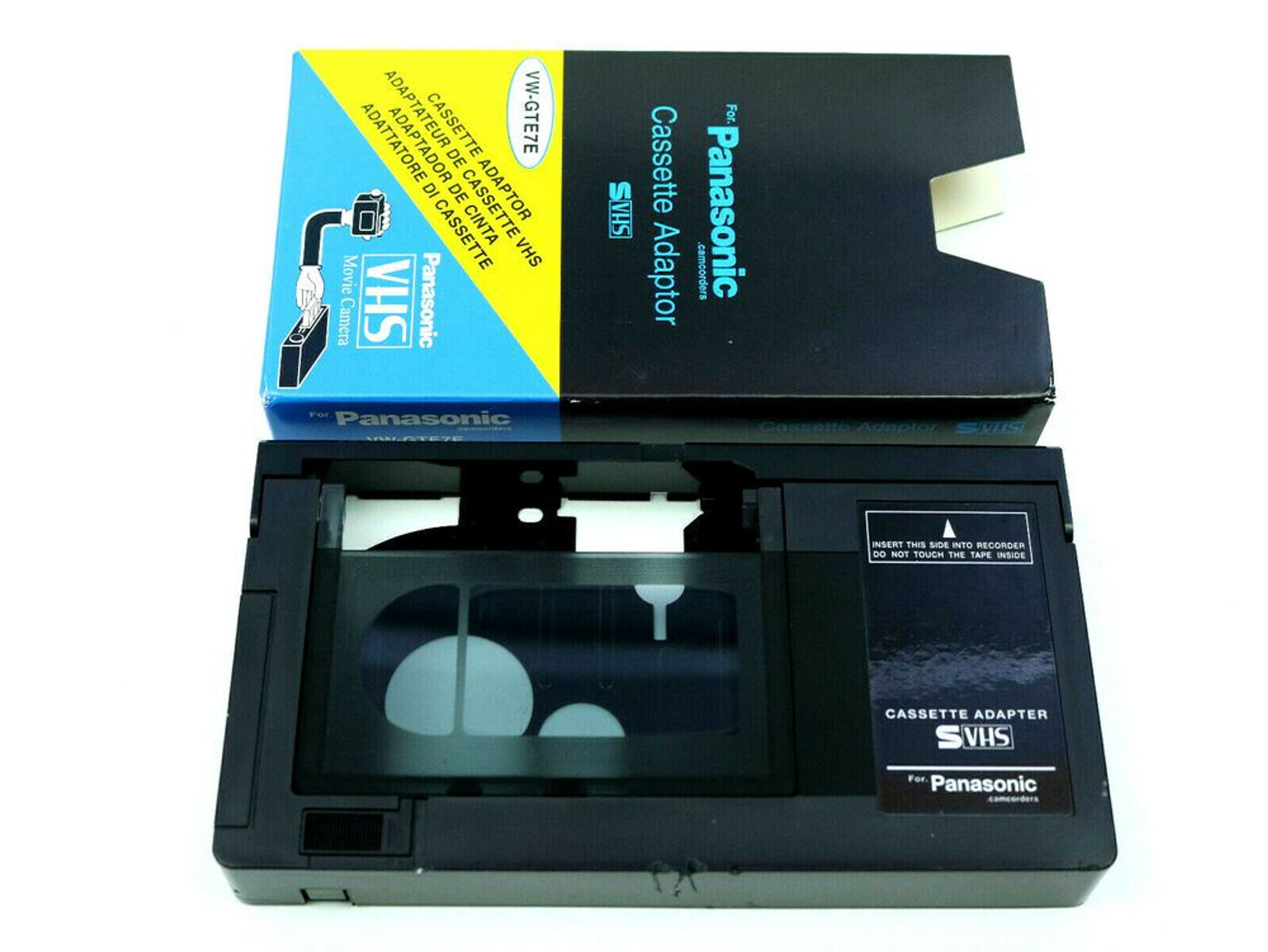 VHS to VHSC VHSC VHS C Tape Converter Adaptor Play Compact Cassette