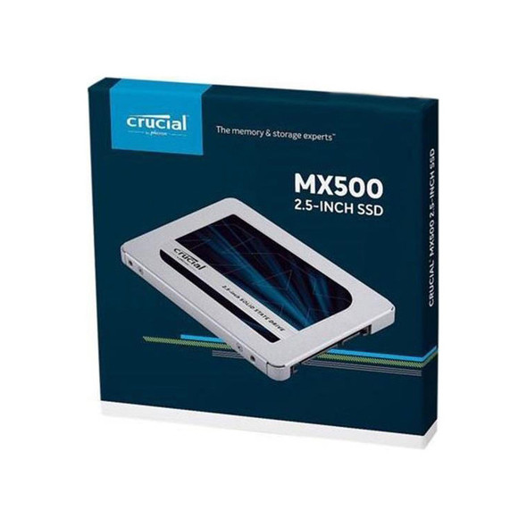 Crucial MX500 2TB 2.5" SATA SSD - 3D TLC 560/510 MB/s 90/95K IOPS Acronis SOLID STATE DRIVE