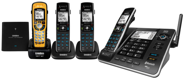 Uniden XDECT 8355+3WPR 1.8GHz 4 Handsets Digital Cordless Phone + Answer Machine