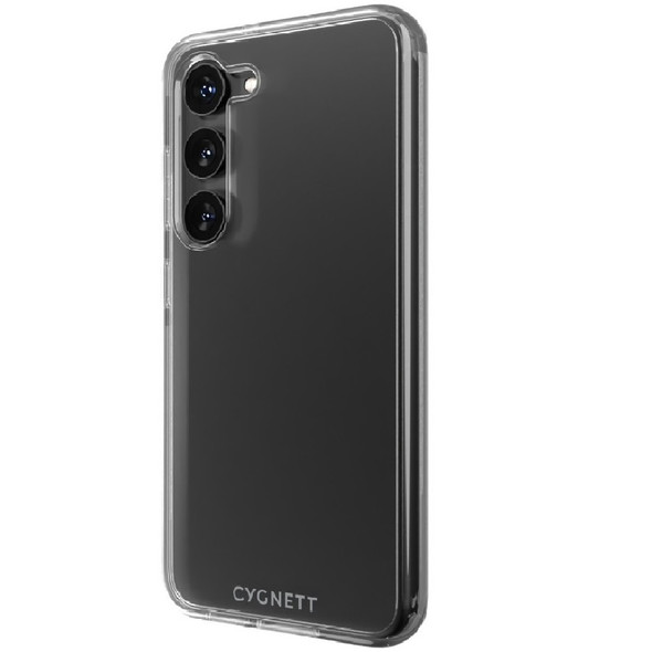 Cygnett EcoShield Samsung Galaxy S23 5G (6.1') Clear Case - (CY4464CPESA), Scratch Resistant, Shock Absorbent TPU Frame, UV Resistant, Hard-Shell Back