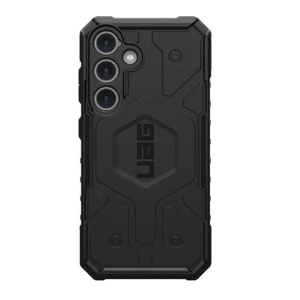 UAG Pathfinder Pro Magnetic Samsung Galaxy S24 5G (6.2') Case - Black (214421114040),18ft. Drop Protection(5.4M),Raised Screen Surround,Armored Shell