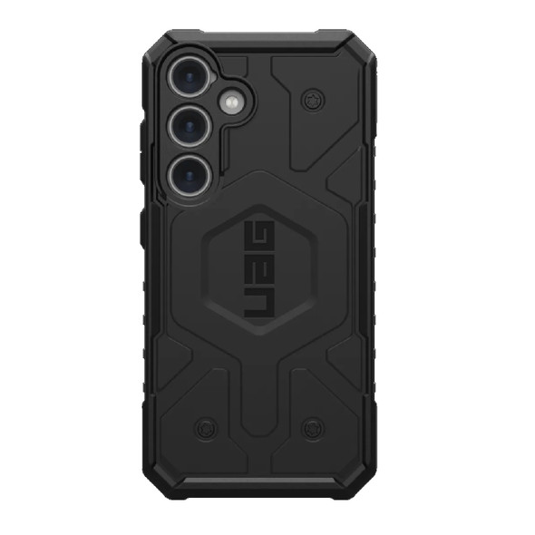 UAG Pathfinder Pro Magnetic Samsung Galaxy S24+ 5G (6.7') Case - Black(214423114040),18ft. Drop Protection(5.4M),Raised Screen Surround,Armored Shell