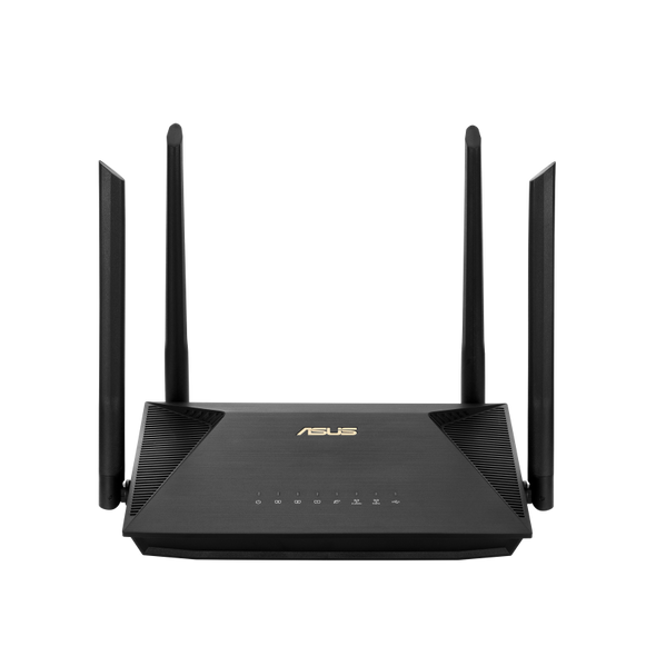 ASUS RT-AX53U AX1800 Dual Band WiFi 6 (802.11ax) Router MU-MIMO & OFDMA, AiProtection Classic, 1201 Mbps @ 5GHz, 574 Mbps @ 2.4GHz