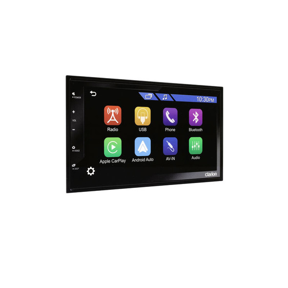 CLARION Car Head Unit 6.8" double din mechless AV receiver with Bluetooth