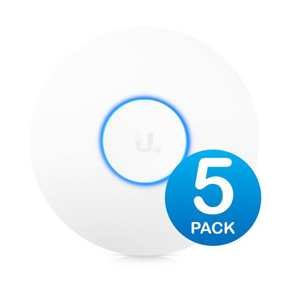 Ubiquiti UniFi Wave 2 Dual Band 802.11ac AP with Security & BLE 5 Pack