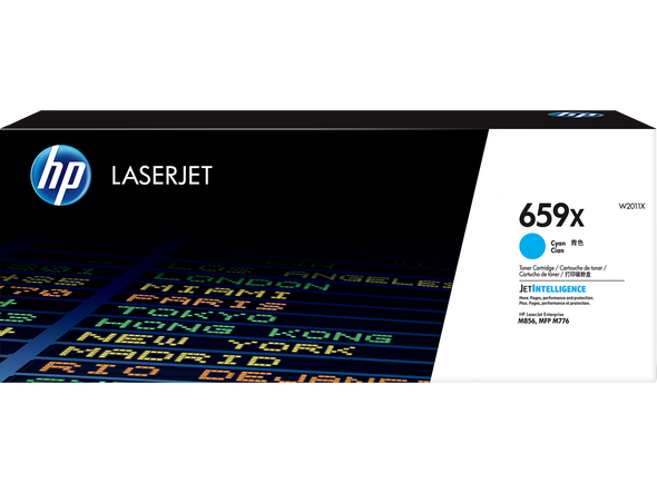 HP 659X Cyan LaserJet Toner Cartridge