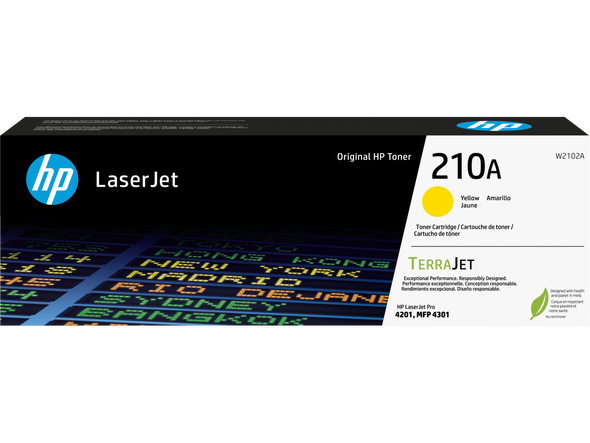 HP 210A Yellow Original LaserJet Toner Cartridge