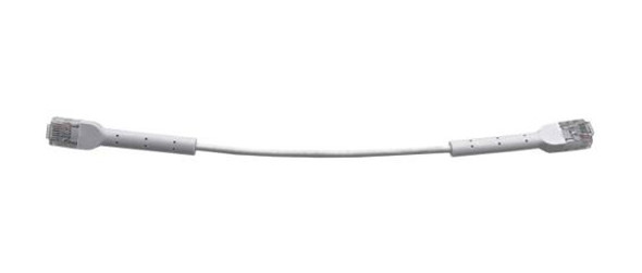 8ware Ultra-Thin Flexible CAT6 Cable 3M - White Colour 90° Angled RJ45 Connectors Ethernet Network LAN Patch Cord