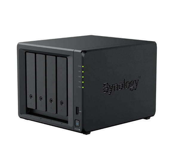 Synology DiskStation DS425+ NAS 4-Bay 3.5" Diskless, Intel Celeron J4125 1 x 1GbE + 1 x 2.5GbE, 2GB RAM, 2 x USB3.2