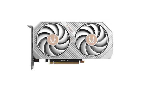 ZOTAC 8GB RTX 5060 TWIN EDGE OC WHITE EDITION Graphics Card ZOTAC 8GB RTX 5060 TWIN EDGE OC WHITE EDITION Graphics Card