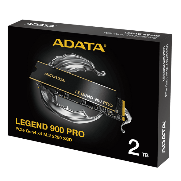 ADATA 2TB LEGEND 900 PRO M.2 SSD M.2 2280/Gen4x4/Read 7400MB/s Write 6500MB/s-5YR Warr. ADATA 2TB LEGEND 900 PRO M.2 SSD M.2 2280/Gen4x4/Read 7400MB/s Write 6500MB/s-5YR Warr.