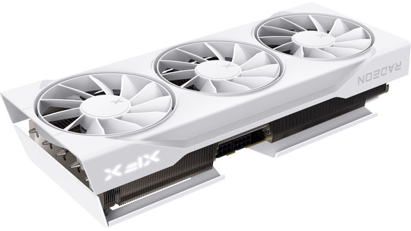 XFX Swift AMD Radeon RX 9070XT White Triple fan Gaming Edition with 16GB GDDR6 HDMI 3xDP, AMD RDNA™ 4 (RX-97TSWF3W9) XFX Swift AMD Radeon RX 9070XT White Triple fan Gaming Edition with 16GB GDDR6 HDMI 3xDP, AMD RDNA™ 4 (RX-97TSWF3W9)