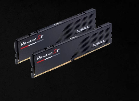 G.SKILL F5-6000J3444F64GX2-RS5K 128GB (2 x 64GB)/ DDR5 6000 MT/s/ Timings 34-44-44-96/ Voltage 1.35 V/Ripjaws S5/XMP 3.0