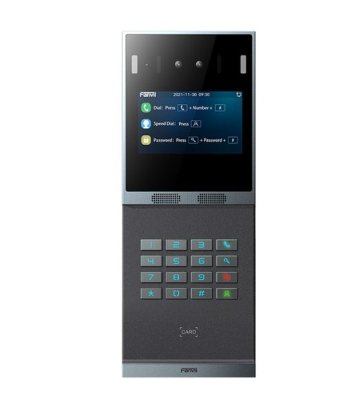 Fanvil I66 Outdoor Video Door Phone,Face Recognition Door Phone, Audio/Video Intercom,4-inch IPS Color Screen 12 Numeric Keys+4 Function Keys Fanvil I66 Outdoor Video Door Phone,Face Recognition Door Phone, Audio/Video Intercom,4-inch IPS Color Screen 12 Numeric Keys+4 Function Keys
