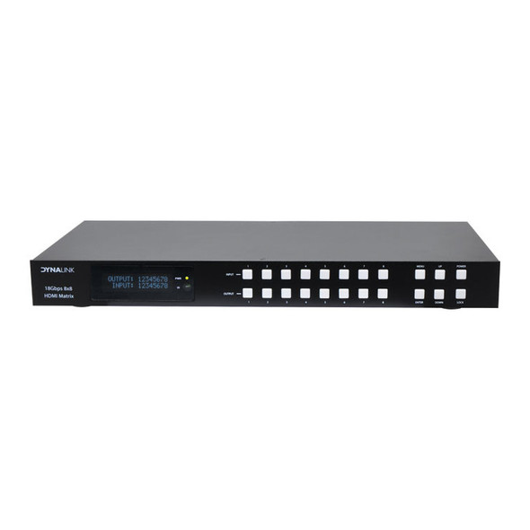 4k 8 In To 8 Out Audio HDMI Matrix Switcher