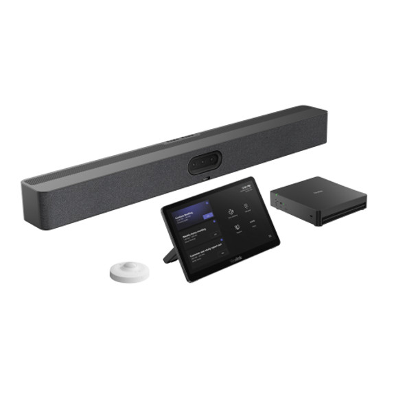 Yealink MVC S50-C5U Teams Room Kit, MCore 4, MTouch Plus, MeetingBar A50, RoomSensor, Triple 50MP Cameras, AI Tracking, 4K Sharing Yealink MVC S50-C5U Teams Room Kit, MCore 4, MTouch Plus, MeetingBar A50, RoomSensor, Triple 50MP Cameras, AI Tracking, 4K Sharing