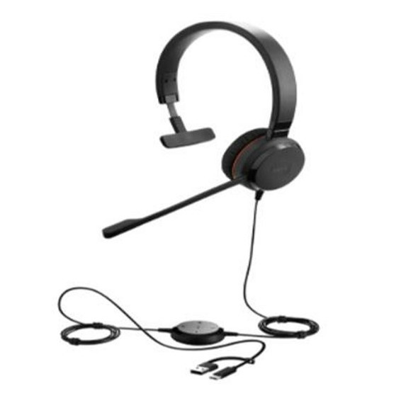 Jabra Evolve 30 II, USB C/A Mono UC, Great calls and music,  Plug-and-play connectivity, Manage calls easily, Flexible connectivity via 3.5 mm jack Jabra Evolve 30 II, USB C/A Mono UC, Great calls and music,  Plug-and-play connectivity, Manage calls easily, Flexible connectivity via 3.5 mm jack