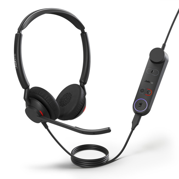 Jabra Engage 50 II Dual Teams Corded USB-C/A Headset, Best Headset for Clear Customer Calls Ultra-Lightweight Hearing Protection Smartringer Busylight Jabra Engage 50 II Dual Teams Corded USB-C/A Headset, Best Headset for Clear Customer Calls Ultra-Lightweight Hearing Protection Smartringer Busylight