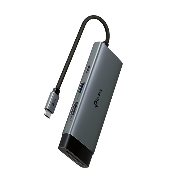 TP-Link UH7021C USB Type-C 7-in-1 Hub Powerful 100W Fast Charging, 5 Gbps SuperSpeed Data Transfer, Easy to Use with Plug & Play TP-Link UH7021C USB Type-C 7-in-1 Hub Powerful 100W Fast Charging, 5 Gbps SuperSpeed Data Transfer, Easy to Use with Plug & Play