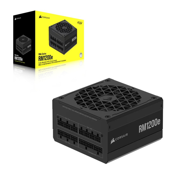 Corsair RMe Seriesâ„¢ RM1200e Fully Modular Low-Noise ATX Power Supply (AU), 80 PLUS Gold, ATX12V 3.0 Corsair RMe Seriesâ„¢ RM1200e Fully Modular Low-Noise ATX Power Supply (AU), 80 PLUS Gold, ATX12V 3.0