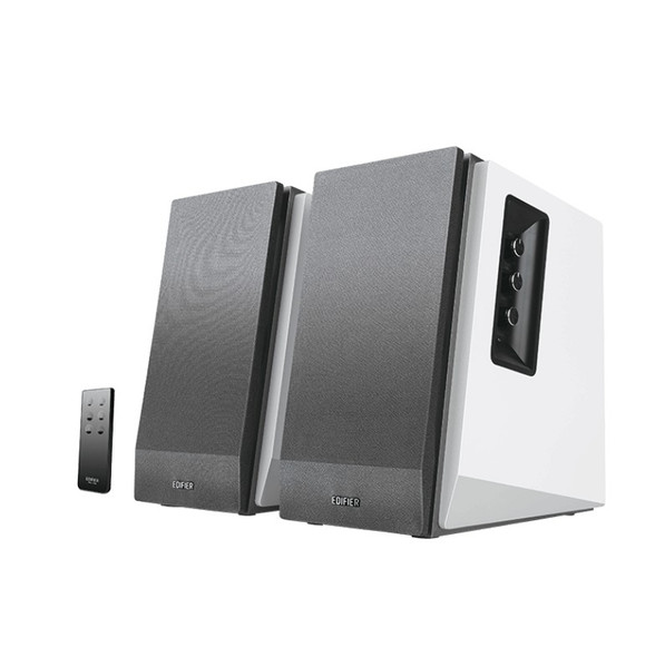 Edifier R1700BT White Silver All-in-one Bluetooth Bookshelf Speakers Edifier R1700BT White Silver All-in-one Bluetooth Bookshelf Speakers