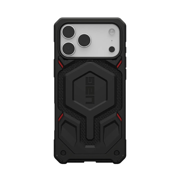 UAG Monarch Pro MagSafe Kevlar Apple iPhone 17 Pro Max (6.9') Rugged Case - Kevlar Black (114514113940), Shock Protection, 10 Years Warranty