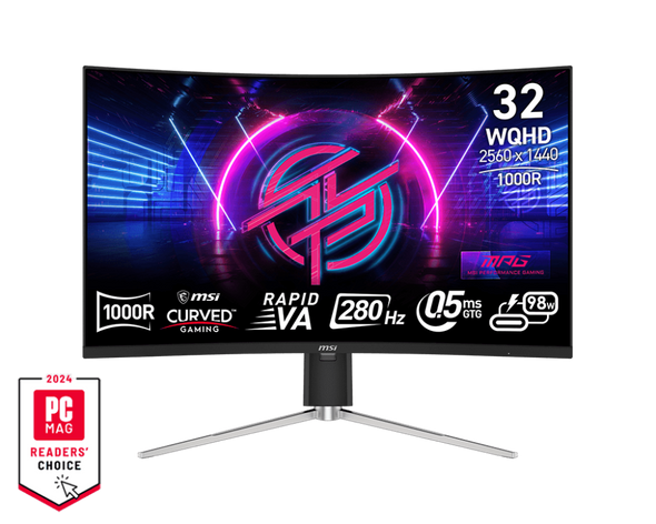 32" MSI MPG 325CQRXF (WQHD) GAMING MONITOR