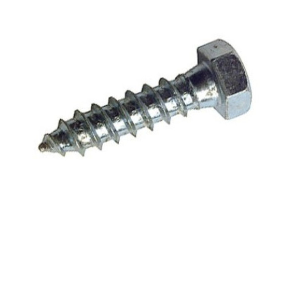 40Mm X 10Mm Coach Screw Zinc Plated