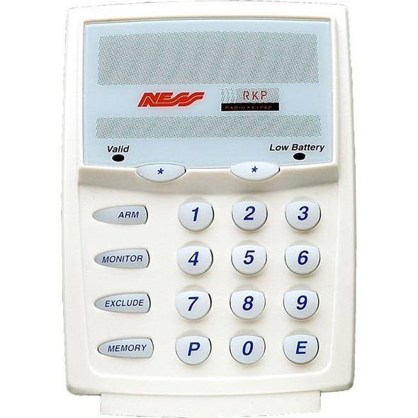 NESS Radio Controlled Keypad Suits Ness Panels With 100-200