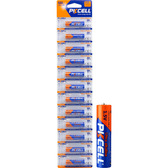 PKCELL 1.5V Ultra Alkaline Aaa Battery 12Pk Lr03 Ultra Digital