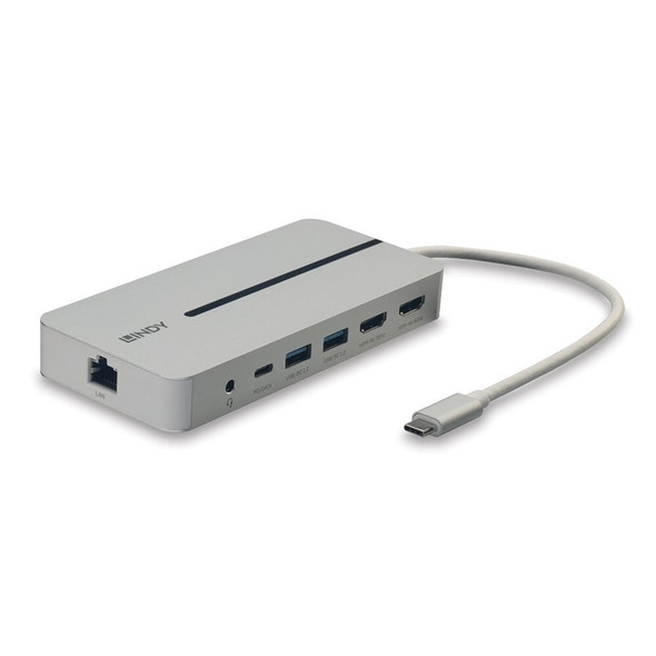 Lindy DST-MX Duo USB-C Laptop Dock (4K HDMI | Macbook) Lindy DST-MX Duo USB-C Laptop Dock (4K HDMI | Macbook)