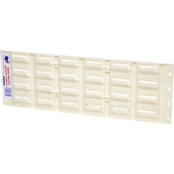 FISCHER PLASTIC Small Modular Louvre Panel High Strength A.B.S. Plastic