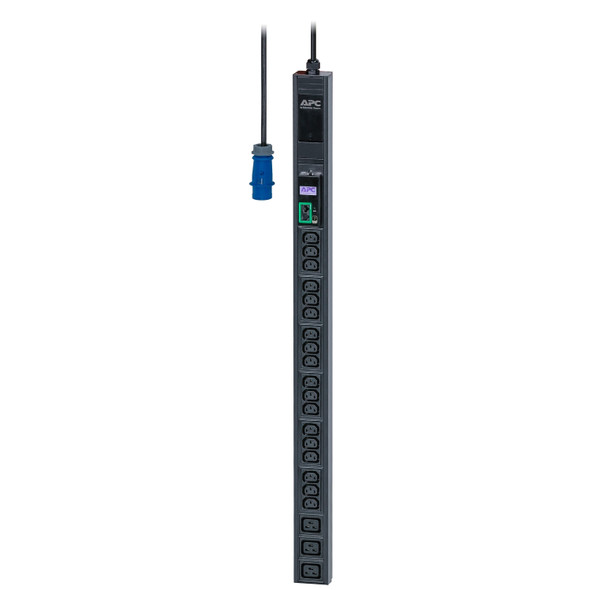 APC Easy Rack Metered PDU, 0U Vertical, 230V/16A