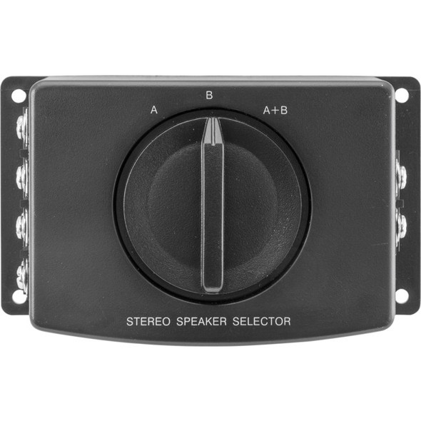 PRO2 2 Way Stereo Speaker Switch A/ B/ A+B Selector