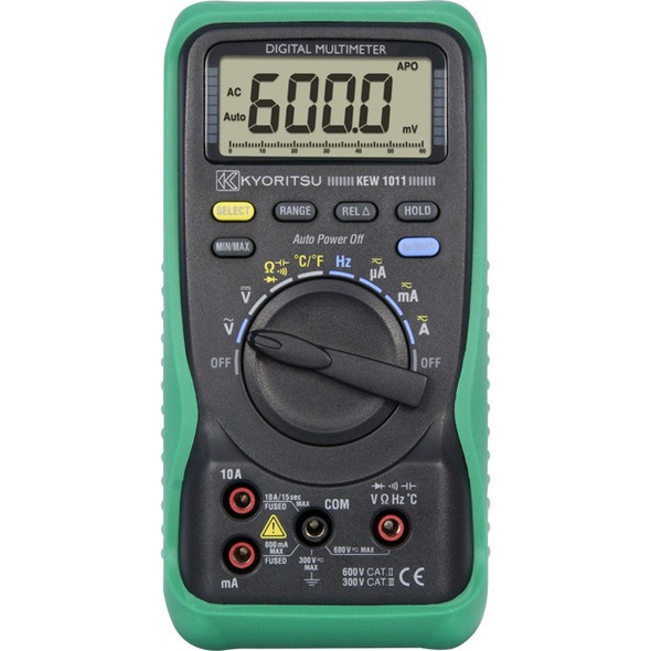 KYORITSU Temperature Digital Multimeter Cat3 Rated & Temperature