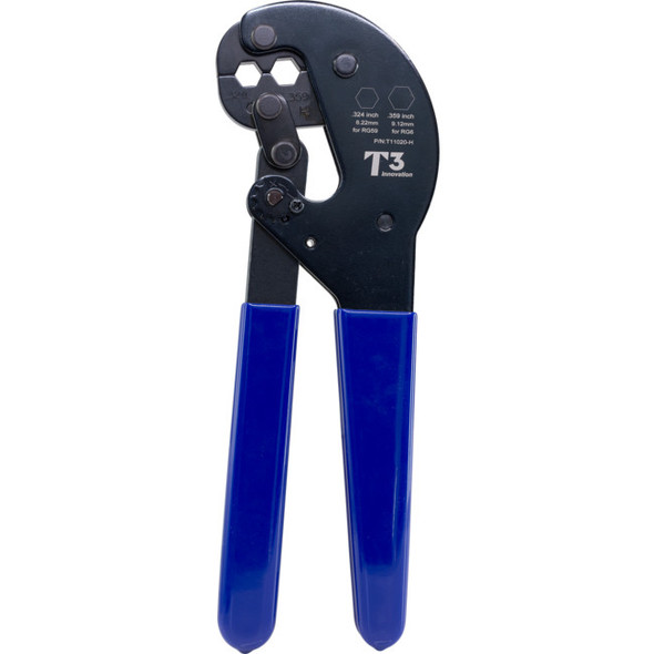 T3 Rg6 / Rg59 Hex Crimp Tool Rg59 8.22Mm Rg6 9.12Mm