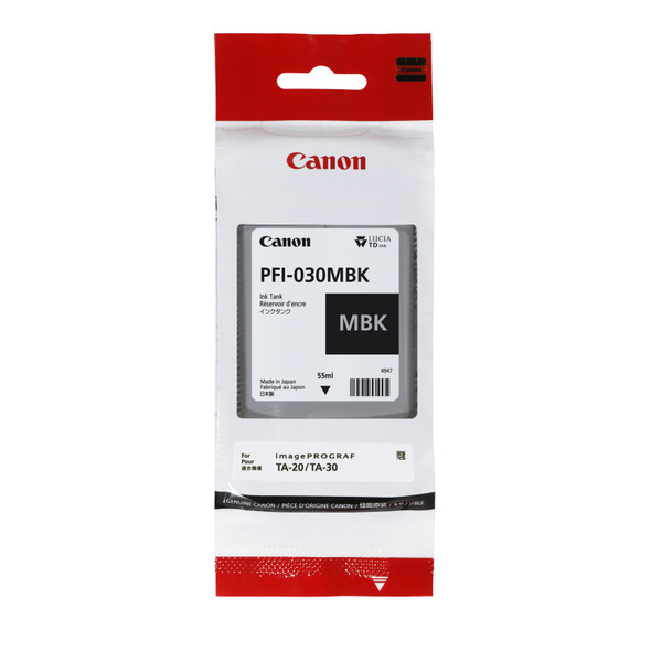 Canon PFI030 Matte Black Ink