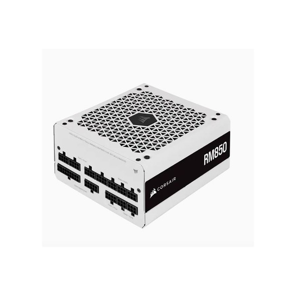 Corsair 850W 2021 RM 80+ Gold Fully Modular 140mm FAN, 12PIN GPU, ATX Power Supply, PSU, 10 Years Warranty - White