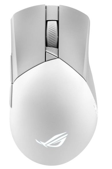 ASUS ROG Gladius III Wireless AimPoint Moonlight White  Gaming Mouse, 36,000dpi Optical Sensor, Tri-mode Connectivity, ROG SpeedNova, 79g, Swappable S