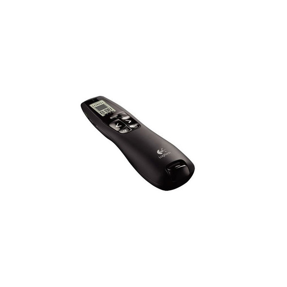 Logitech R800 Laser Presentation Remote LCD display  time tracking 30m Range, 2.4GHz Instuitive slideshow controls ~MILT-R700PRO 910-003508