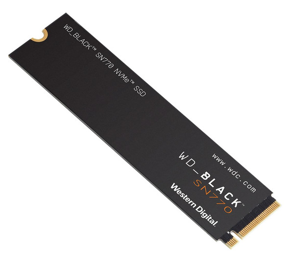 Western Digital WD Black SN770 1TB Gen4 NVMe SSD - 5150MB/s 4900MB/s R/W 600TBW 740K/800K IOPS 1.75M Hrs MTBF M.2 PCIe4.0 5yrs ~WDS100T1B0E