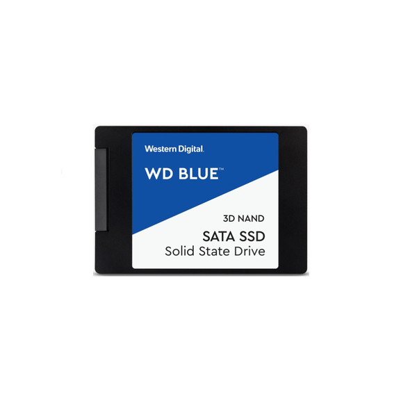 Western Digital WD Blue 500GB 2.5' SATA SSD 560R/530W MB/s 95K/84K IOPS 200TBW 1.75M hrs MTBF 3D NAND 7mm 5yrs Wty ~WDS500G2B0A