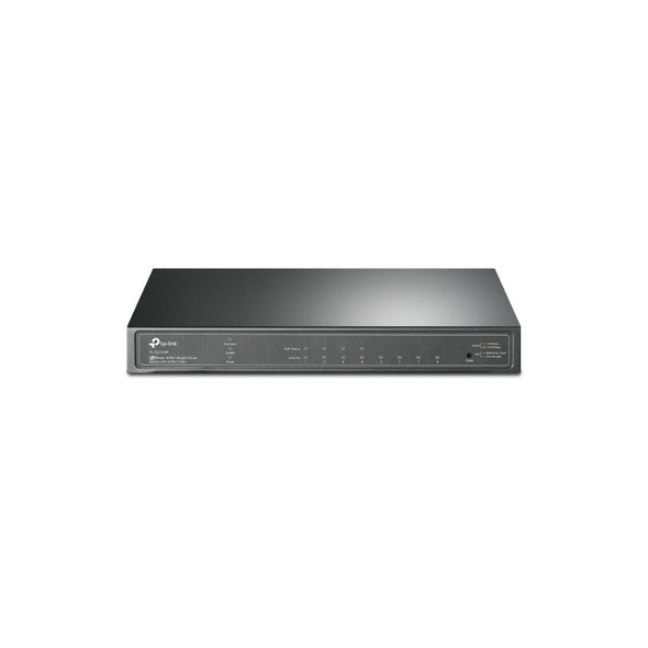 TP-Link TL-SG2008P JetStream 8-Port Gigabit Smart Switch with 4-Port PoE+ Fanless Support Omada SDN, 802.1p CoS/DSCP QOS and IGMP Snooping