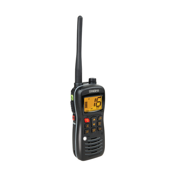 Uniden MHS127 - Submersible/ Waterproof* 5W VHF Marine Radio that Floats Uniden MHS127 - Submersible/ Waterproof* 5W VHF Marine Radio that Floats