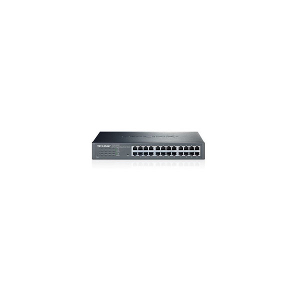 TP-Link TL-SG1024DE 24-Port Gigabit Desktop/Rackmount Easy Smart Switch energy-efficient L2 Features Supports MAC 128xVLAN 48Gbps Switching Capacity