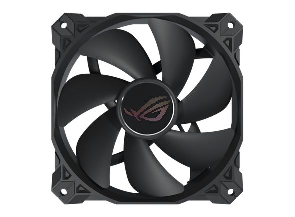 ASUS ROG STRIX XF120 4-Pin PWM Fan for PC Case/Radiator/CPU Cooling, 120x120x25, Whisper Quiet, Anti Vibration, 400,000 Hours, 5 Yr Warranty