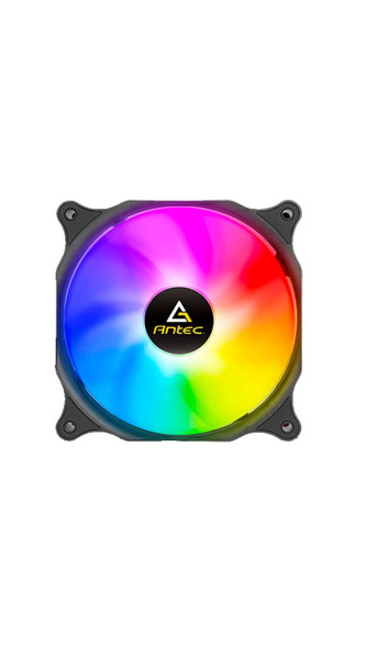 Antec F12 Racing ARGB with Full Spectrum ARGB lighting and efficient cooling. Visual appealing and Heat dissipation, Hydraulic Bearing 120mm Case Fan