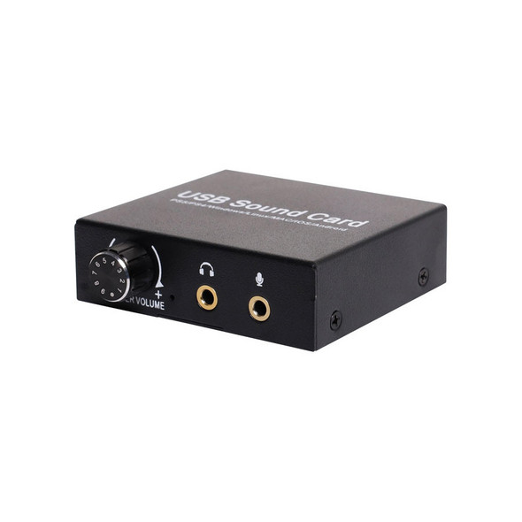 USB Sound Card With Level Control